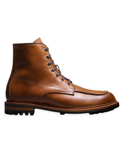Shop Allen Edmonds Men's Carter Leather Moccasin Boots In Pecan