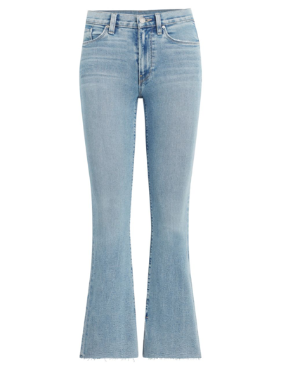 Shop Hudson Women's Petite Barbara High-rise Slit Bootcut Jeans In Cali