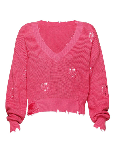 Shop Ser.o.ya Women's Syd Sweater In Neon Coral
