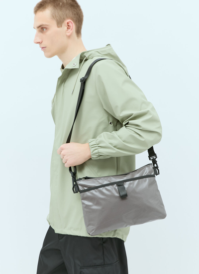 Shop Rains Sibu Musette Bag In Grey