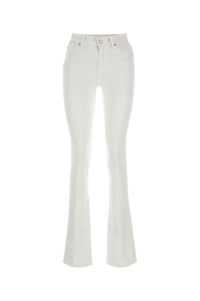 Shop 7 For All Mankind Seven For All Mankind Jeans In White