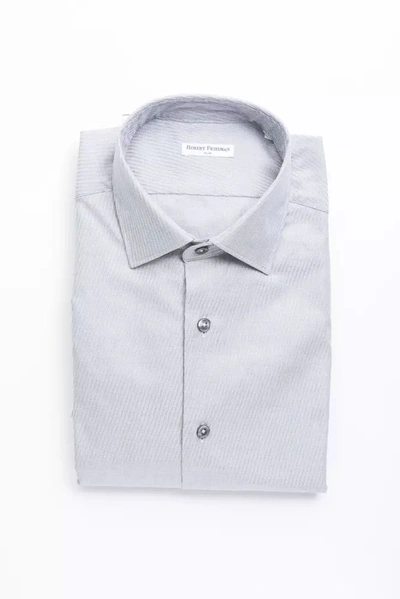 Robert Friedman Beige Cotton Shirt