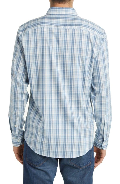 Shop Faherty The Movement Button-up Shirt In High Rock Plaid