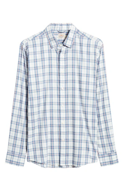 Shop Faherty The Movement Button-up Shirt In Spring Valley Plaid