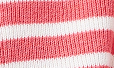 Shop Nic + Zoe 9 To 5 Stripe Cardigan In Coral Multi