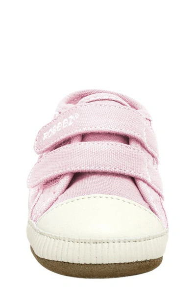 Robeez Brooks Crib Sneaker In Light Pink