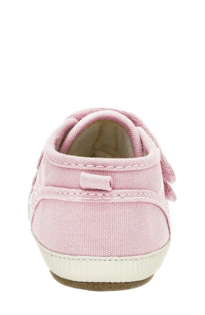 Shop Robeez Brooks Crib Sneaker In Light Pink