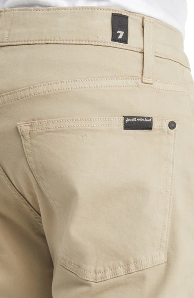 7 For All Mankind Slimmy Slim Fit Clean Pocket Performance Jeans In Emea Grey