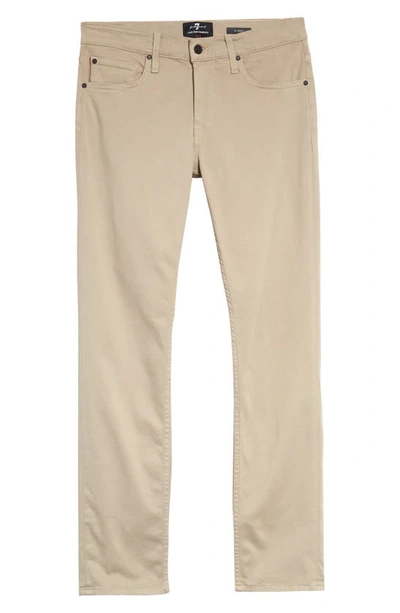7 For All Mankind Slimmy Slim Fit Clean Pocket Performance Jeans In Emea Grey