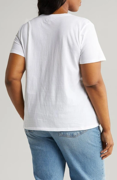 Shop Treasure & Bond Relaxed Crewneck T-shirt In White