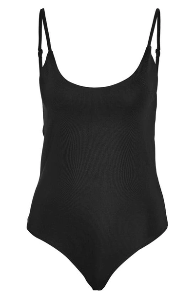 Shop Noisy May Teresa Singlet Bodysuit In Black