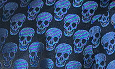 Shop Maceoo Socrate Evo Skull Jacqurard Blazer In Black