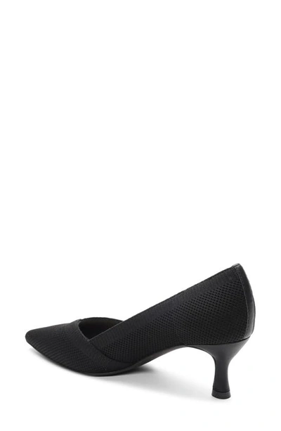 Shop Sanctuary Prime Knit Pointed Toe Pump In Black