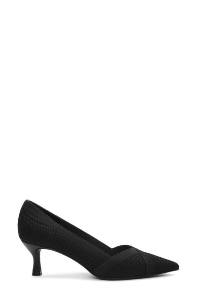 Shop Sanctuary Prime Knit Pointed Toe Pump In Black