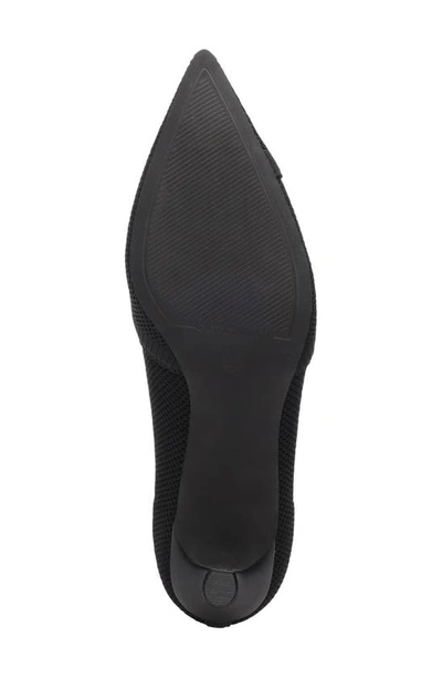 Shop Sanctuary Prime Knit Pointed Toe Pump In Black