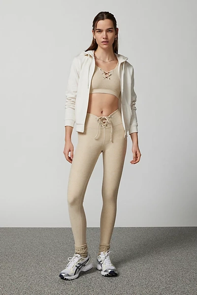 Shop Year Of Ours Stretch Football Legging In Cream, Women's At Urban Outfitters