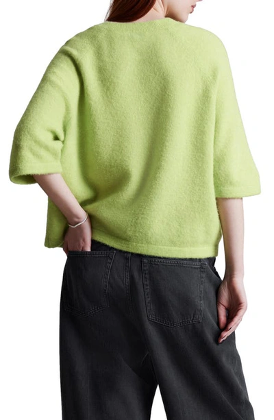 Shop & Other Stories Crewneck Sweater In Green Dusty Light