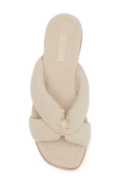 Shop Schutz Fairy Slide Sandal In Oyster