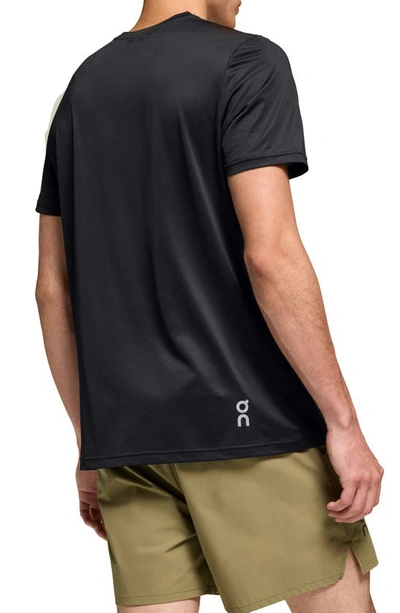 Shop On Core-t Running T-shirt In Black