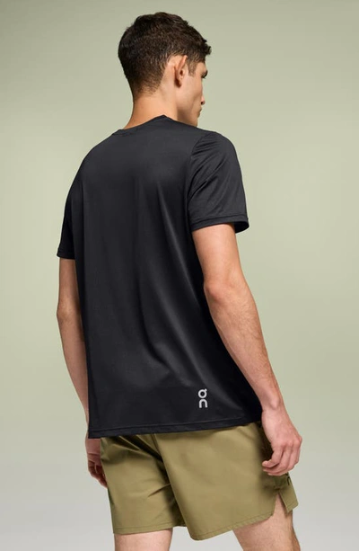 Shop On Core-t Running T-shirt In Black