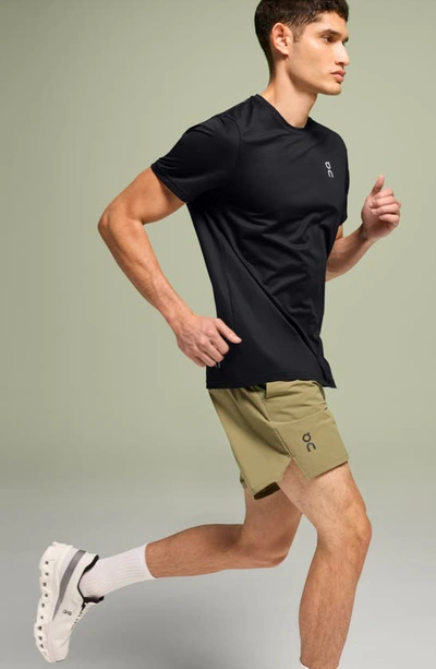 Shop On Core-t Running T-shirt In Black