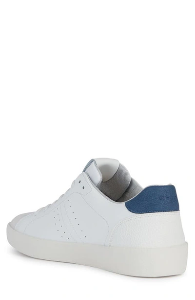 Shop Geox Affile Sneaker In White/blue