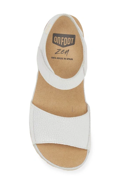 Shop On Foot 250 Madison Platform Sandal In Blanco