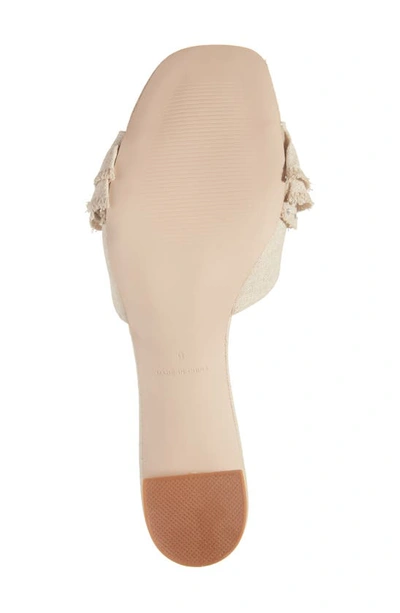 Koko + Palenki Leana Slide Sandal In Linen