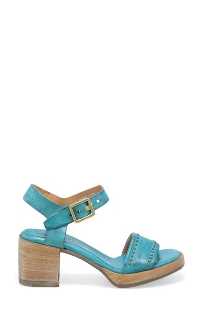 Shop As98 Arvin Block Heel Sandal In Emerald