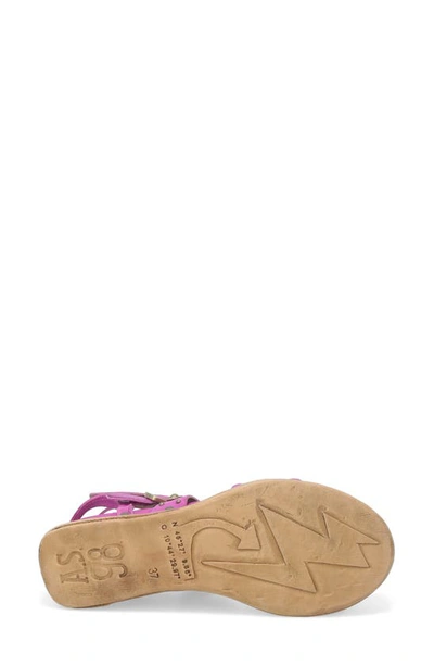 Shop As98 Larkie Platform Wedge Sandal In Fuchsia