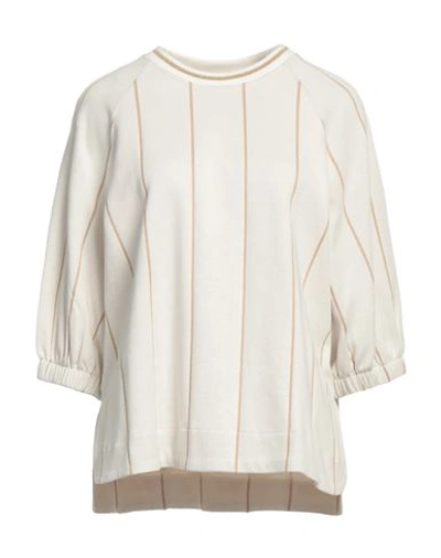 Shop Eleventy Woman T-shirt White Size Xl Cotton, Viscose