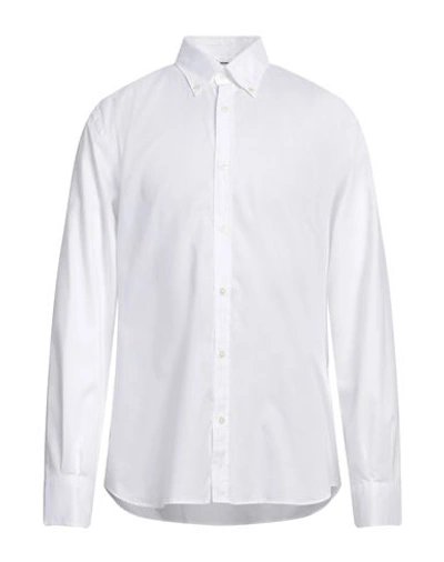 Shop Brooksfield Man Shirt White Size 17 ½ Cotton