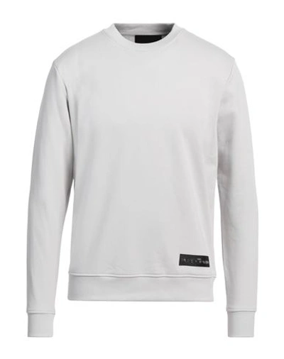 Shop John Richmond Man Sweatshirt Light Grey Size Xxl Cotton, Polyester