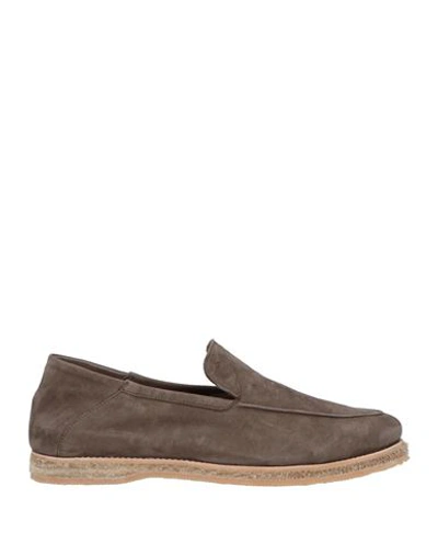 Shop Andrea Ventura Firenze Man Loafers Dark Brown Size 10 Leather