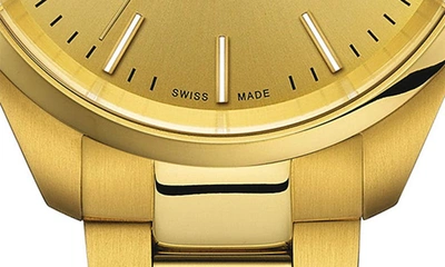 Tissot Pr 100 Classic Bracelet Watch, 34mm In Gold
