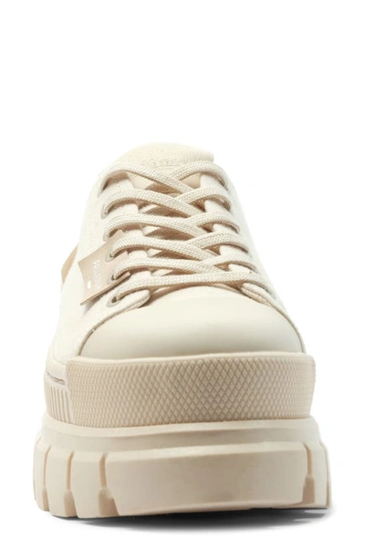 Shop Palladium Revolt Lo Tx Platform Sneaker In Sand