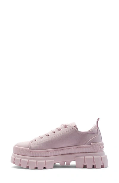 Shop Palladium Revolt Lo Tx Platform Sneaker In Misty Pink