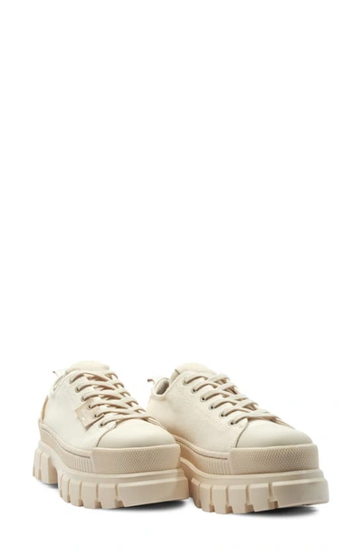 Palladium Revolt Lo Tx Platform Sneaker In Sand