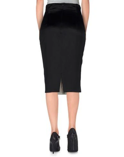 Shop Fausto Puglisi 3/4 Length Skirts In Black