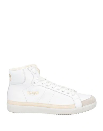 Shop Pantofola D'oro Man Sneakers White Size 9 Calfskin