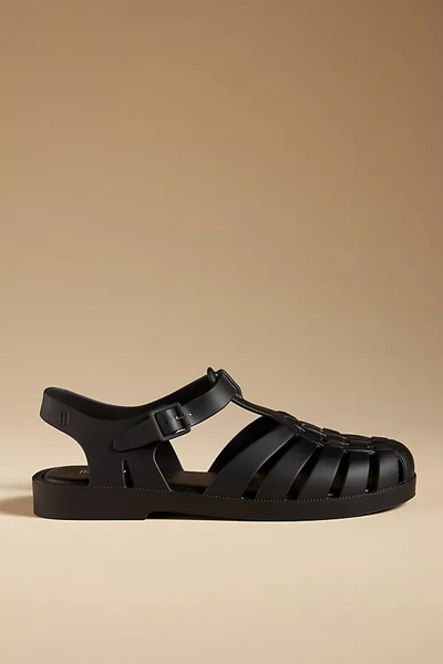 Shop Melissa Possession Jelly Sandals In Black