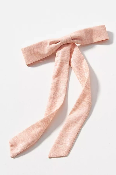 Shop By Anthropologie Ladylike Bow Barrette In Pink