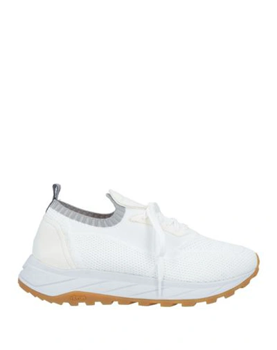 Shop Andrea Ventura Firenze Man Sneakers White Size 9 Synthetic Fibers