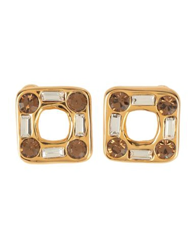 Shop Marni Woman Earrings Gold Size - Metal