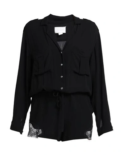 Shop Redemption Woman Jumpsuit Black Size 8 Silk
