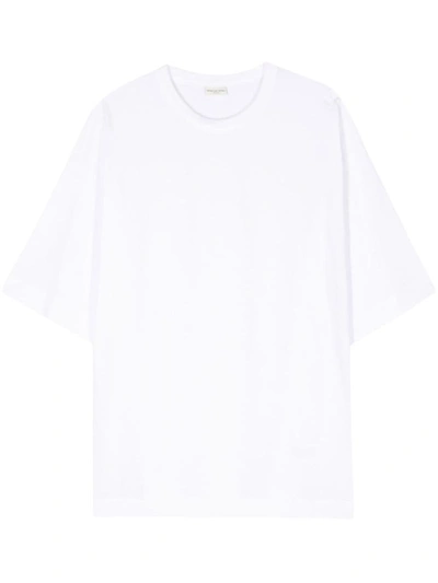 Shop Dries Van Noten Hein T-shirt In White