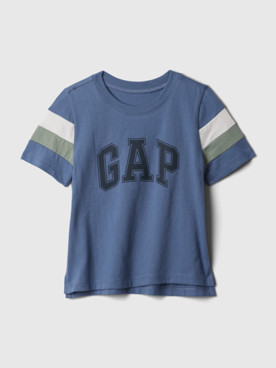 Shop Gap Baby Logo T-shirt In Bainbridge Blue