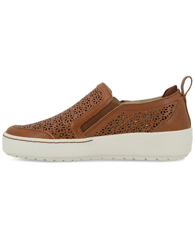 Shop Jambu Women's July Slip-on Zipoer Sneakers In Saddle