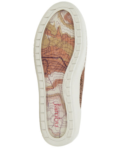Jambu Women's July Slip-on Zipoer Sneakers In Saddle