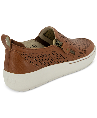 Shop Jambu Women's July Slip-on Zipoer Sneakers In Saddle